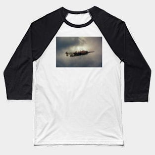 B-25 Mitchell Bomber Baseball T-Shirt